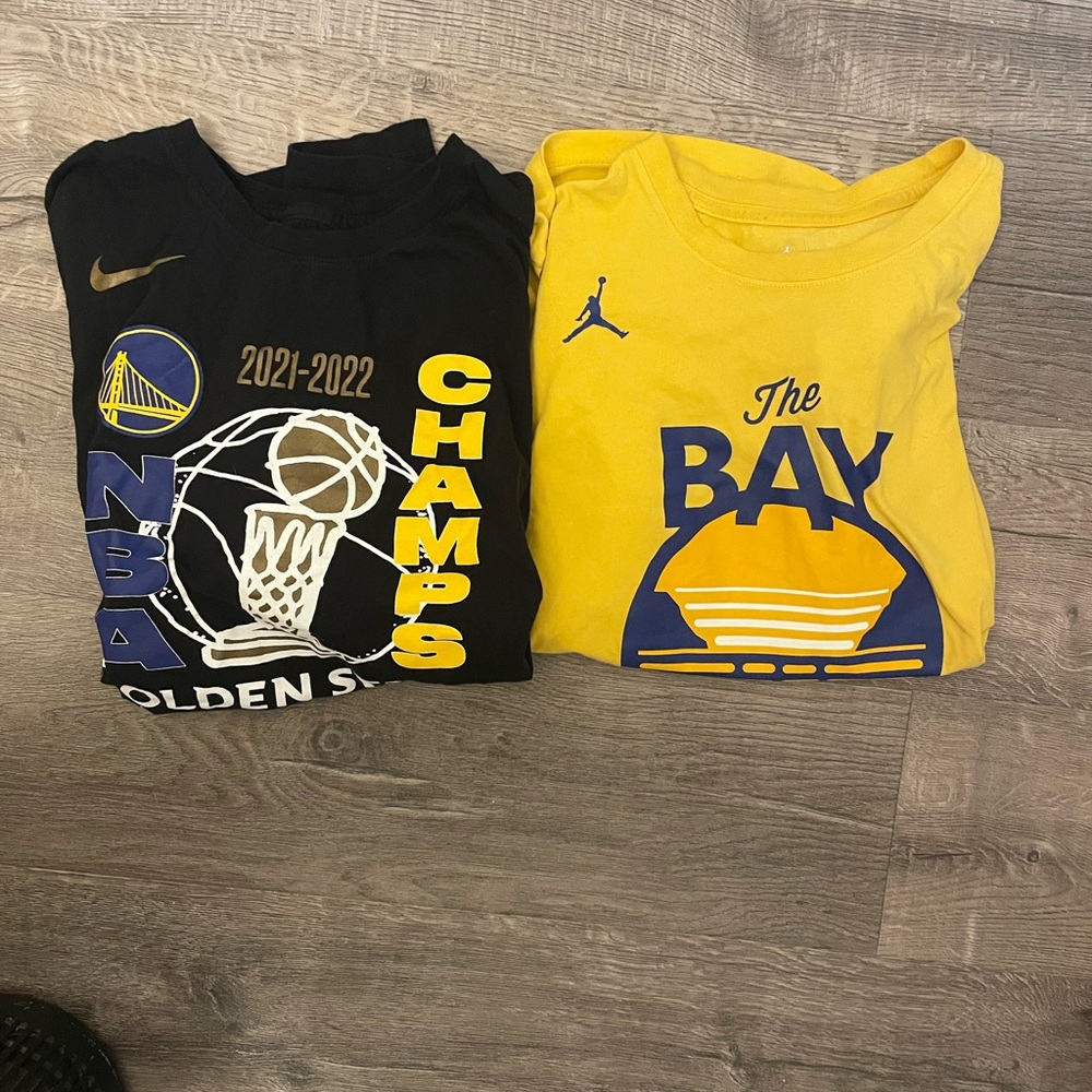 Bundle Nike Warriors shirts